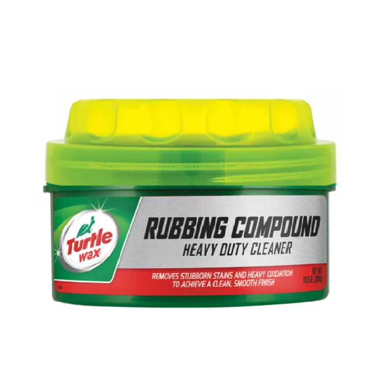 Turtle Wax Rubbing Compound Cleaner With Sponge Pad 10.5 OZ (298g)